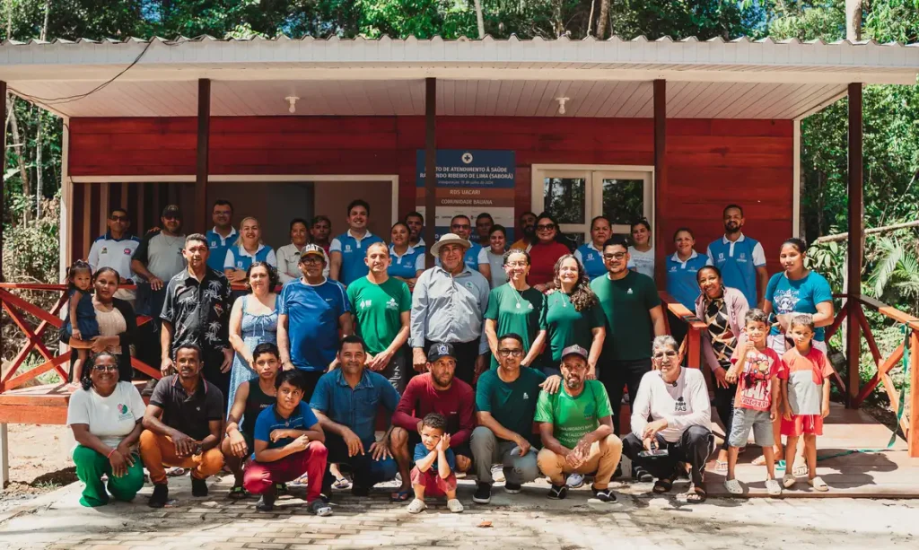 Acesso à saúde reduz histórias de perdas em comunidade do Amazonas Unidade de saúde em Curuari vai atender ribeirinhos da região