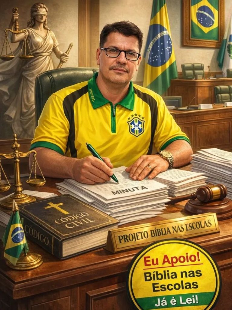 Pastor Paulo Henrique(Pr. Cidadão)Cria Lei da Biblia nas Escolas Brasileiras. A lei e de Caráter Facultativo
